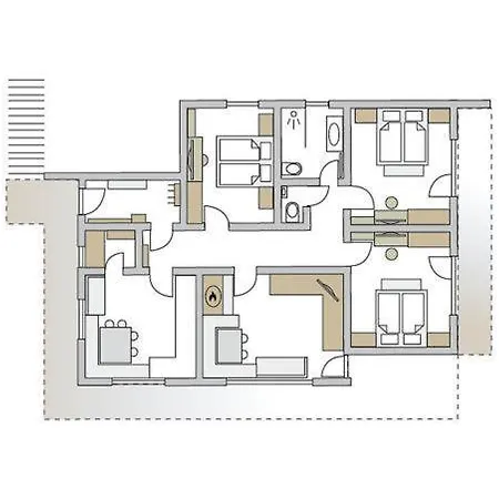Auszeit, Apartament Tux